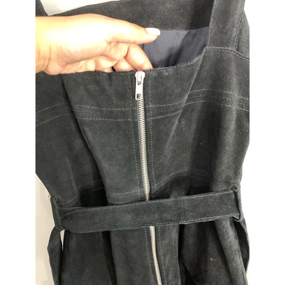 Free People 100% Suede Cow Leather Dress - Picture 7 of 10